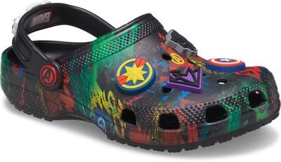 Crocs Classic Marvel Avengers Sandaler, Black