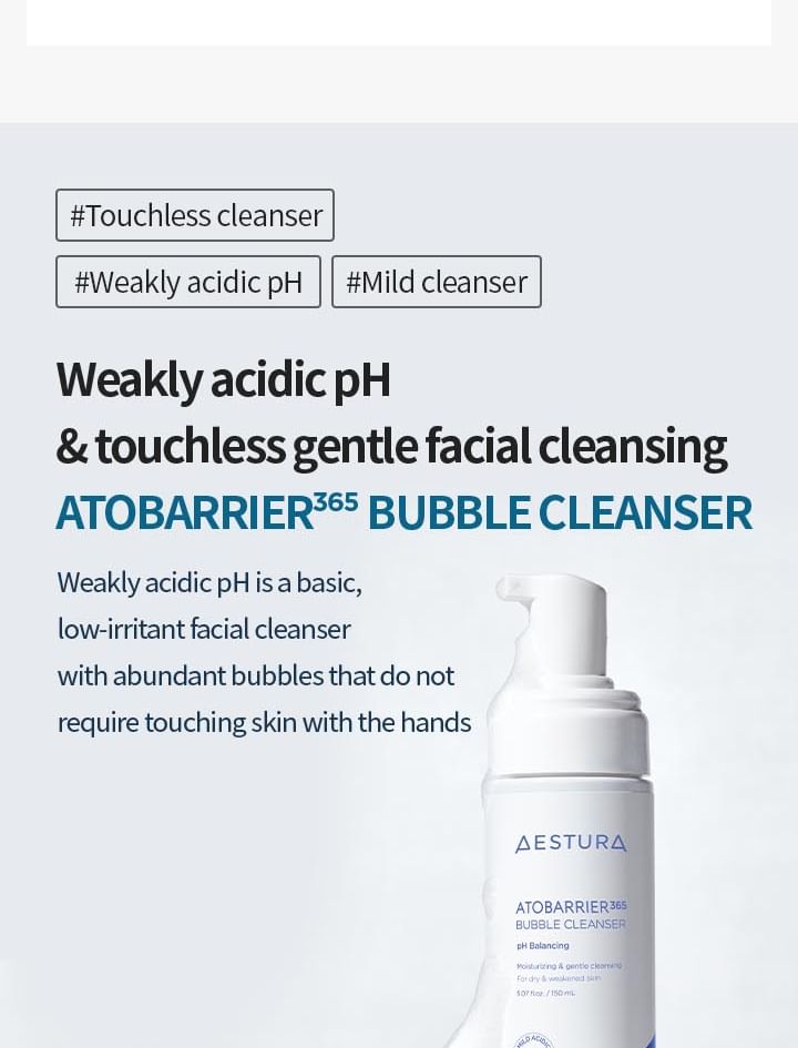 AESTURA - Ato Barrier 365 Bubble Cleanser