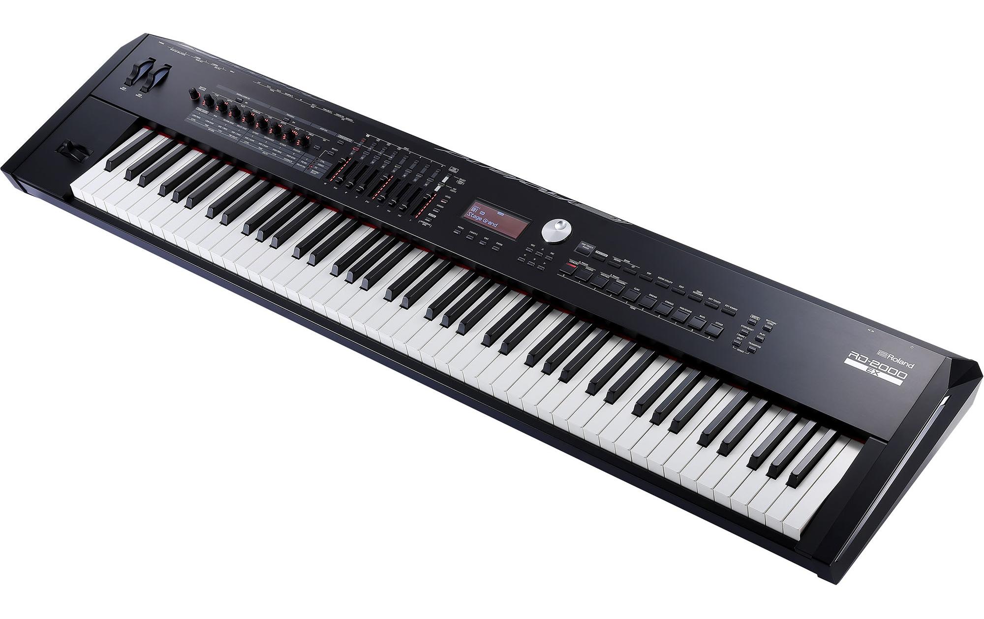 Stage Piano RD-2000 EX<br>Stagepiano mit zwei unabhängigen Klangerzeugern und modernen Steuerungsfunktionen