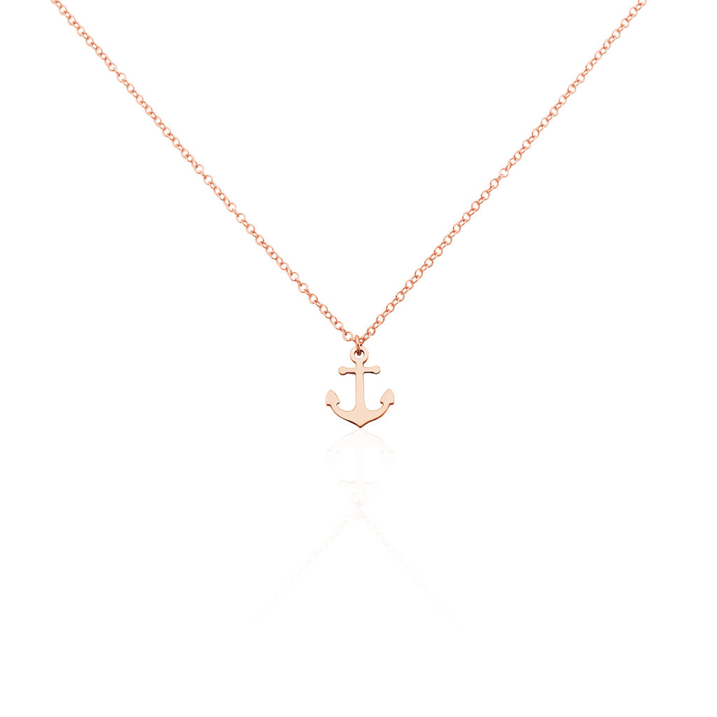 Collier Sacha Argent Rose