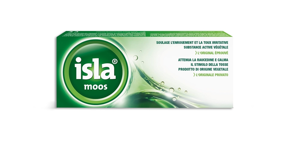Isla Moos<br>30 Stück, Pastillen