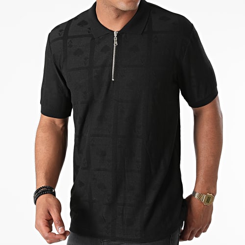 Polo Manches Courtes PL-14 Noir