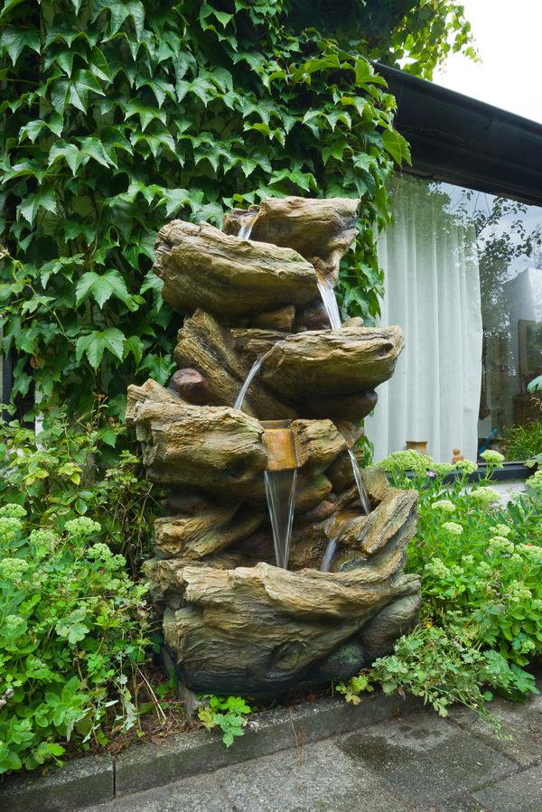 Ubbink Polyresin-Gartenbrunnen Wasserfall