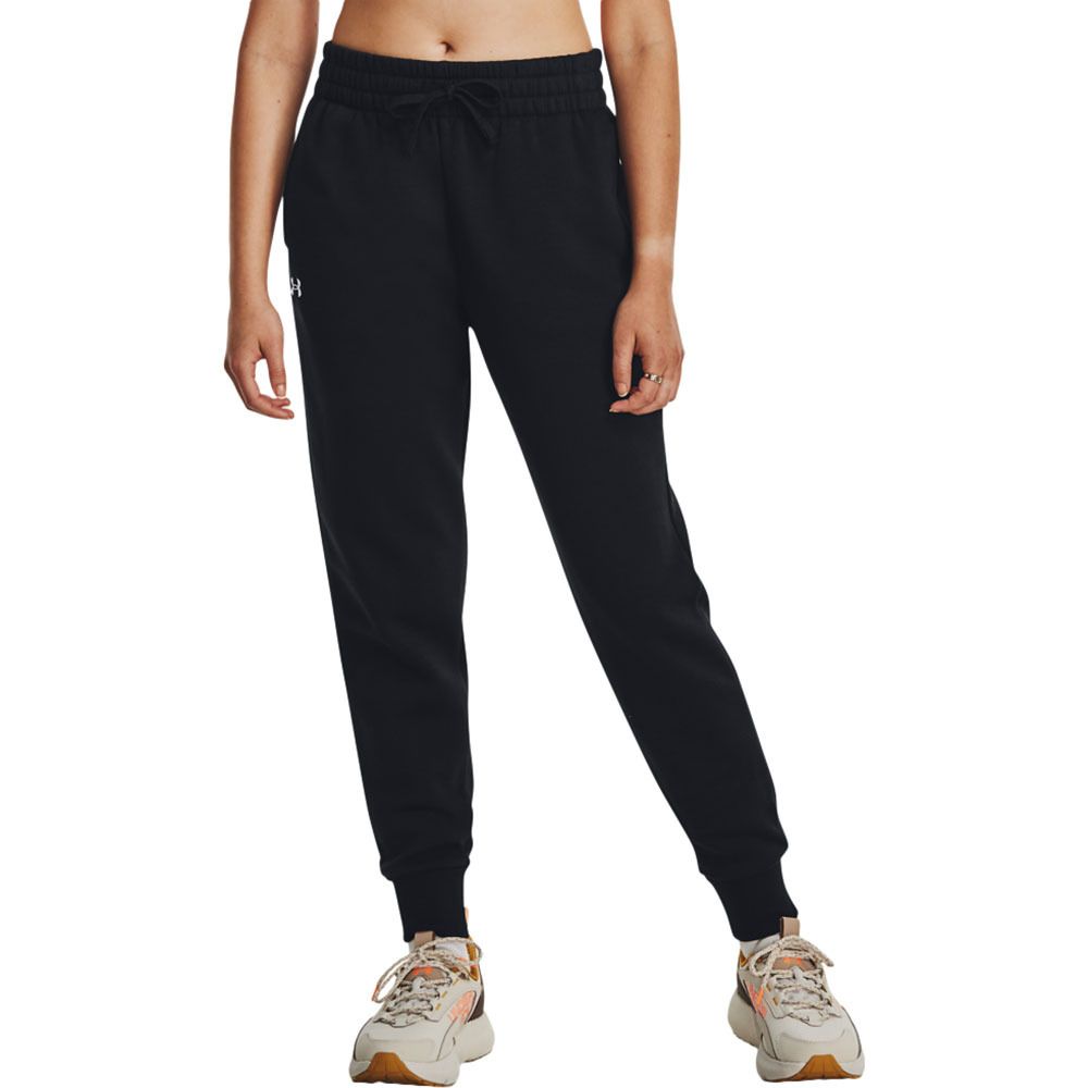 Under Armour RIVAL FLEECE - Jogging Femme noir