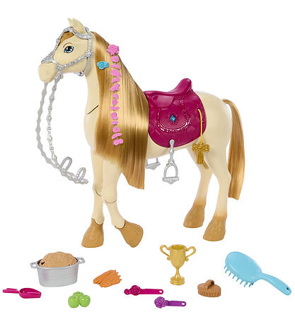 Barbie Pferd m. Sound - 30 cm - Tolles Verfolgungsspiel Horse