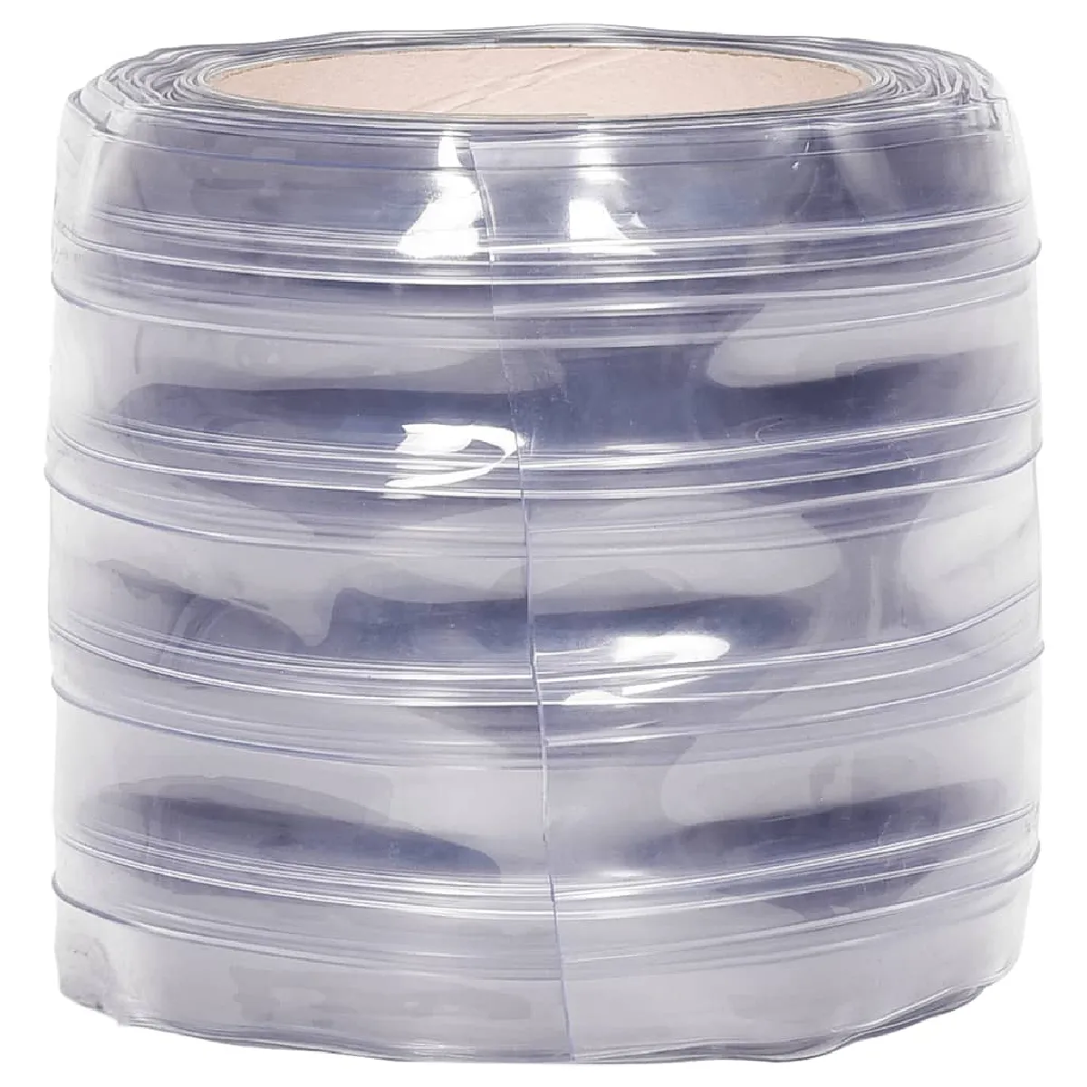 vidaXL Rideau de Porte Transparent 50 m