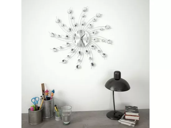 Horloge murale avec mouvement à quartz Design moderne 50 cm