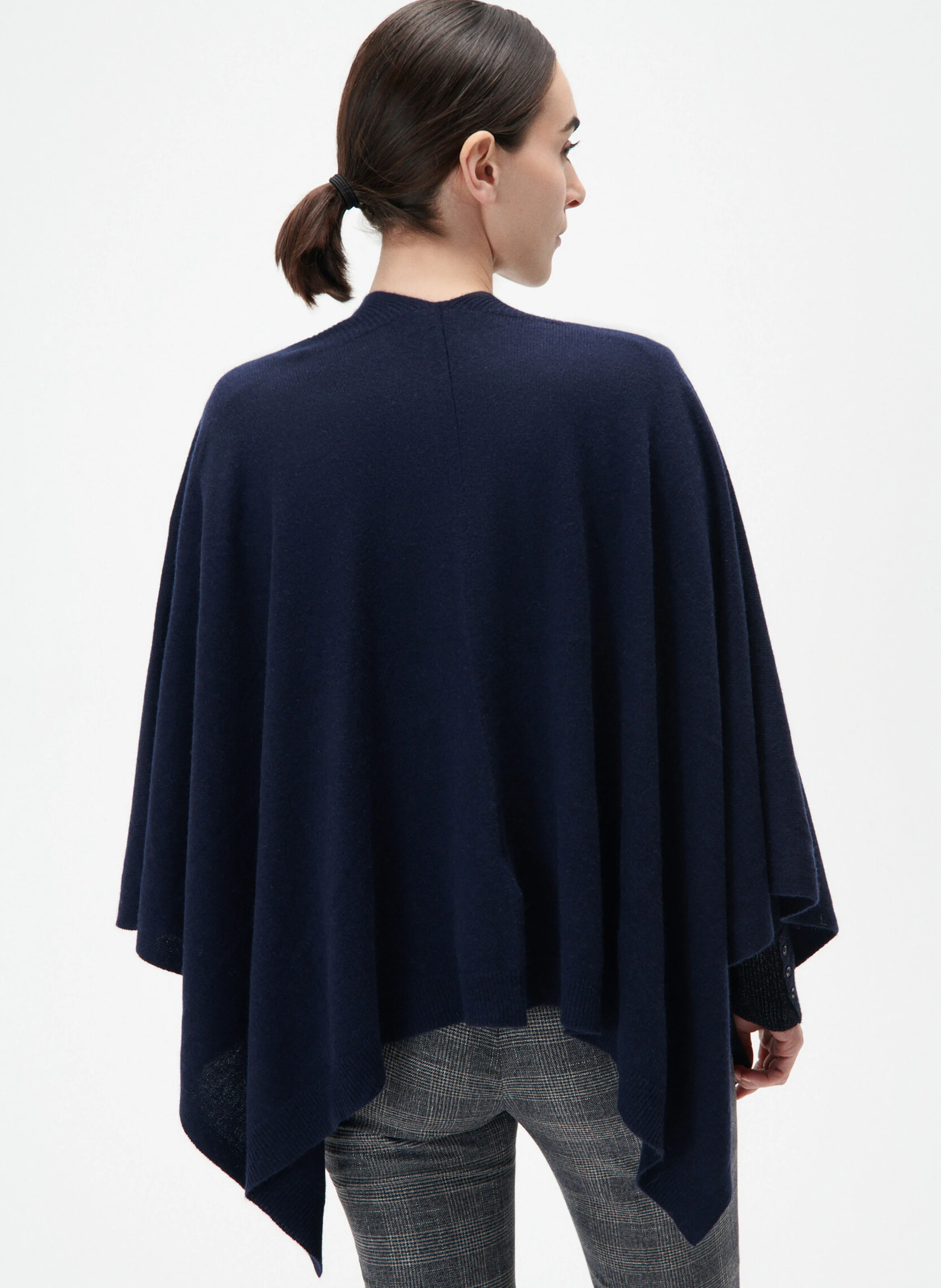 HERA - Poncho en cachemire | Bleu