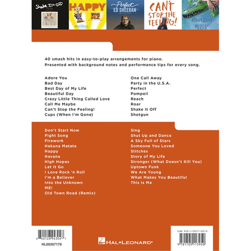 Hal Leonard Really Easy Piano 40 Pop Songs for Kids songboek voor piano
