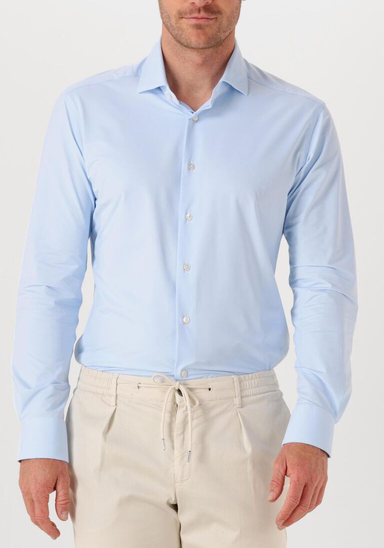lichtblauwe xacus klassiek overhemd active shirt 558ml