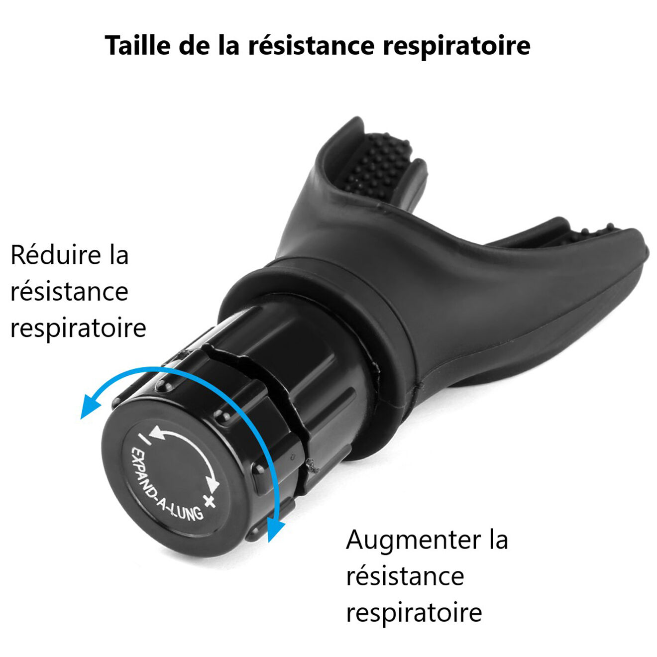 Onamaste Entraîneur respiratoire noir