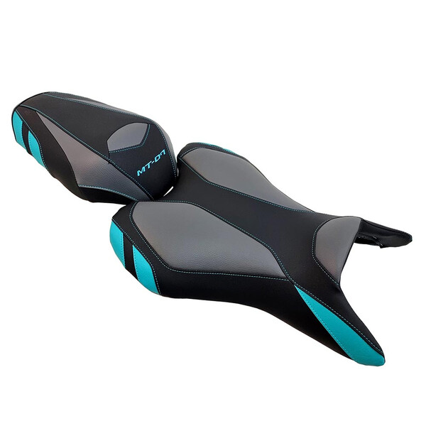 Bagster - Selle Ready Luxe série spéciale Yamaha MT-07 (2018-2020) Noir / Turquoise