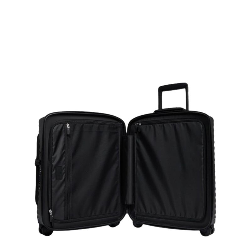 Valise cabine avec une poche frontale Atlas 55 cm Black