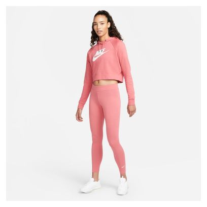 Collant Nike Sportswear Essential Archaeo Rose/Blanc Femme