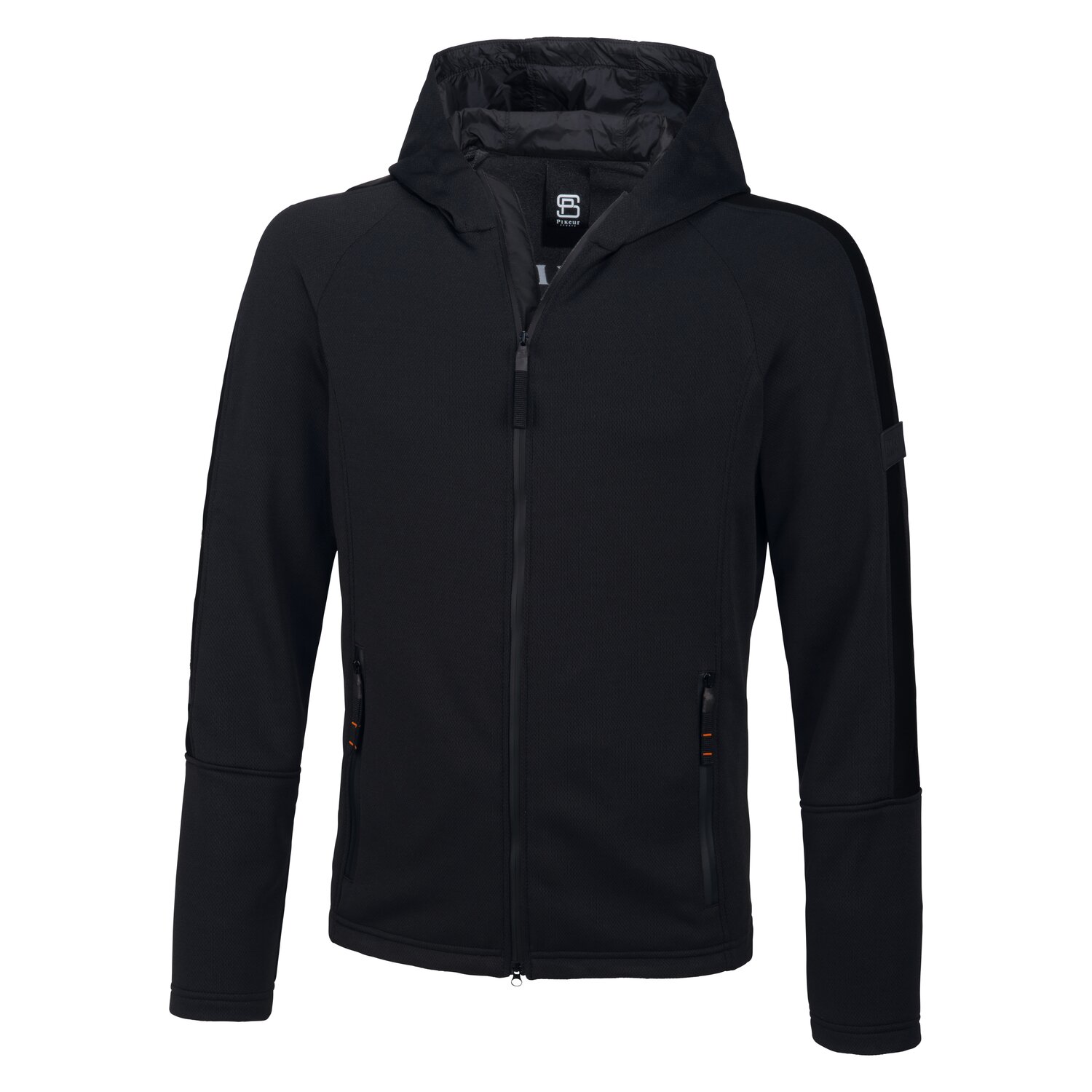 PIKEUR Sports Herren-Mesh-Neoprenjacke - black
