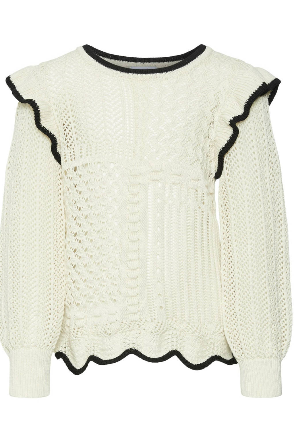 VERO MODA GIRL gebreide trui ecru