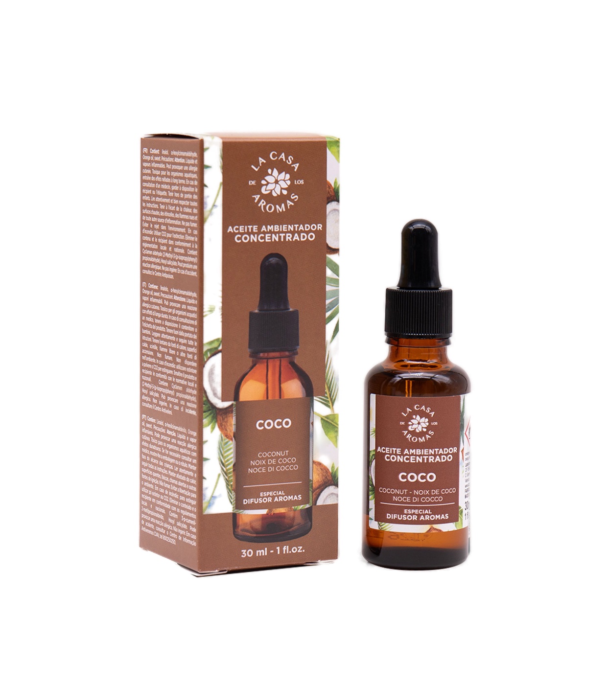 La Casa de los Aromas - Óleo aromático concentrado solúvel em água - Coco