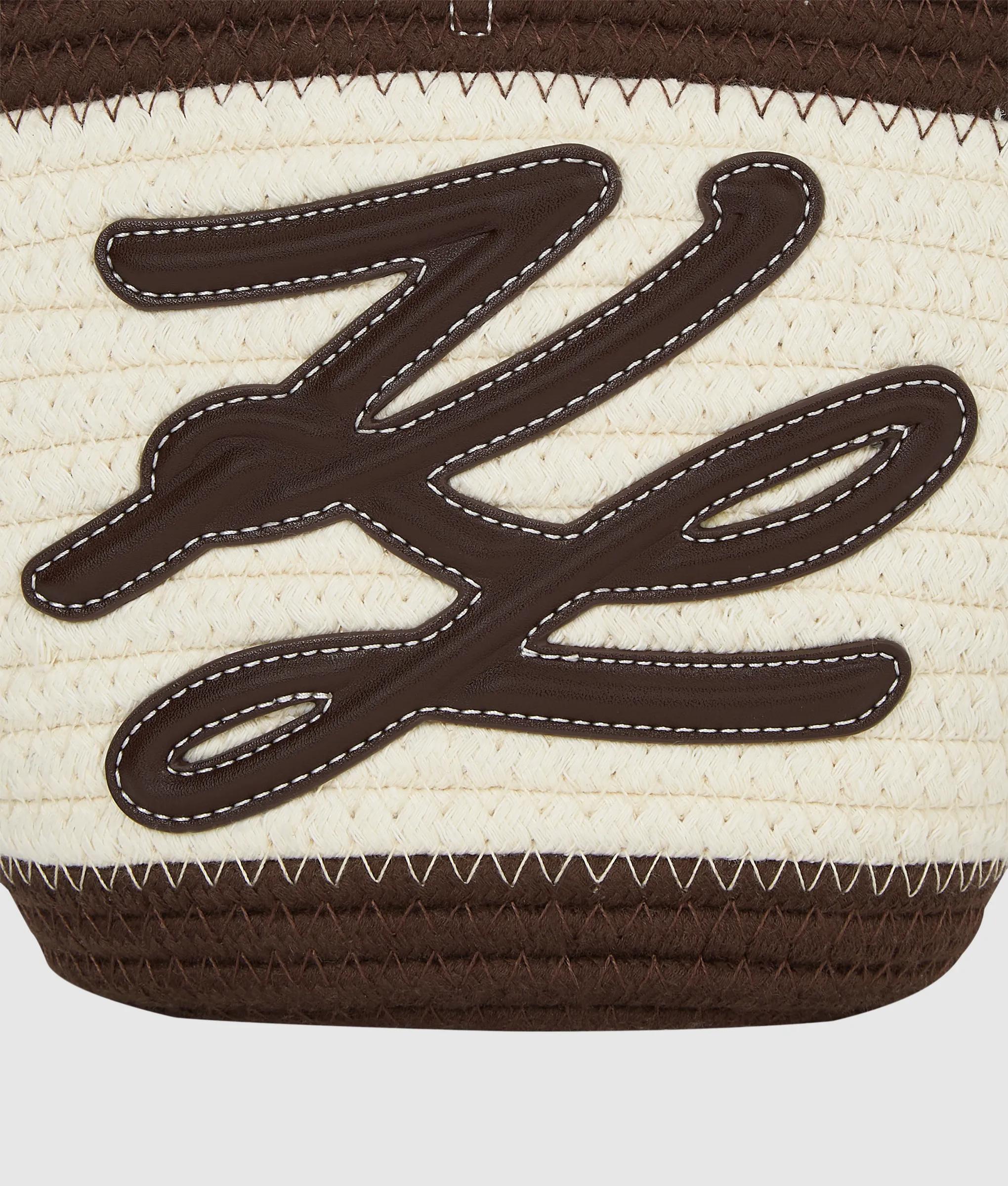 K/Autograph kleine strandtas met touw