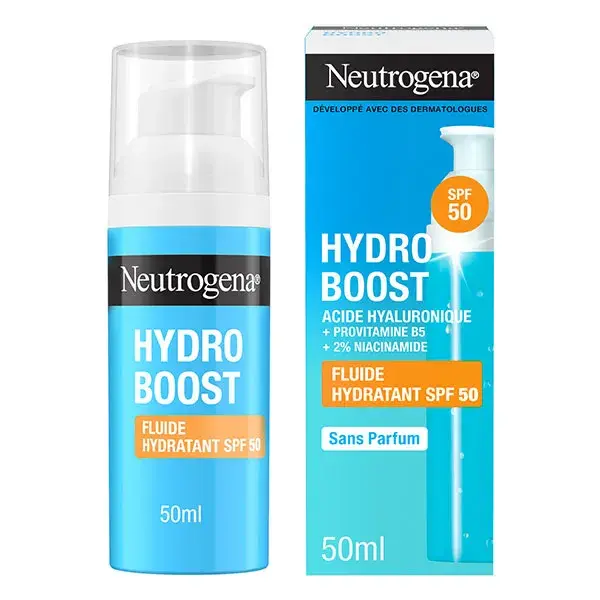 Neutrogena Hydro Boost Creme Facial Hidratante Fluido FPS 50 - 50ml
