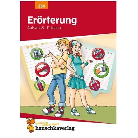 Hauschka Verlag Erörterung. Aufsatz 8.-11. Klasse