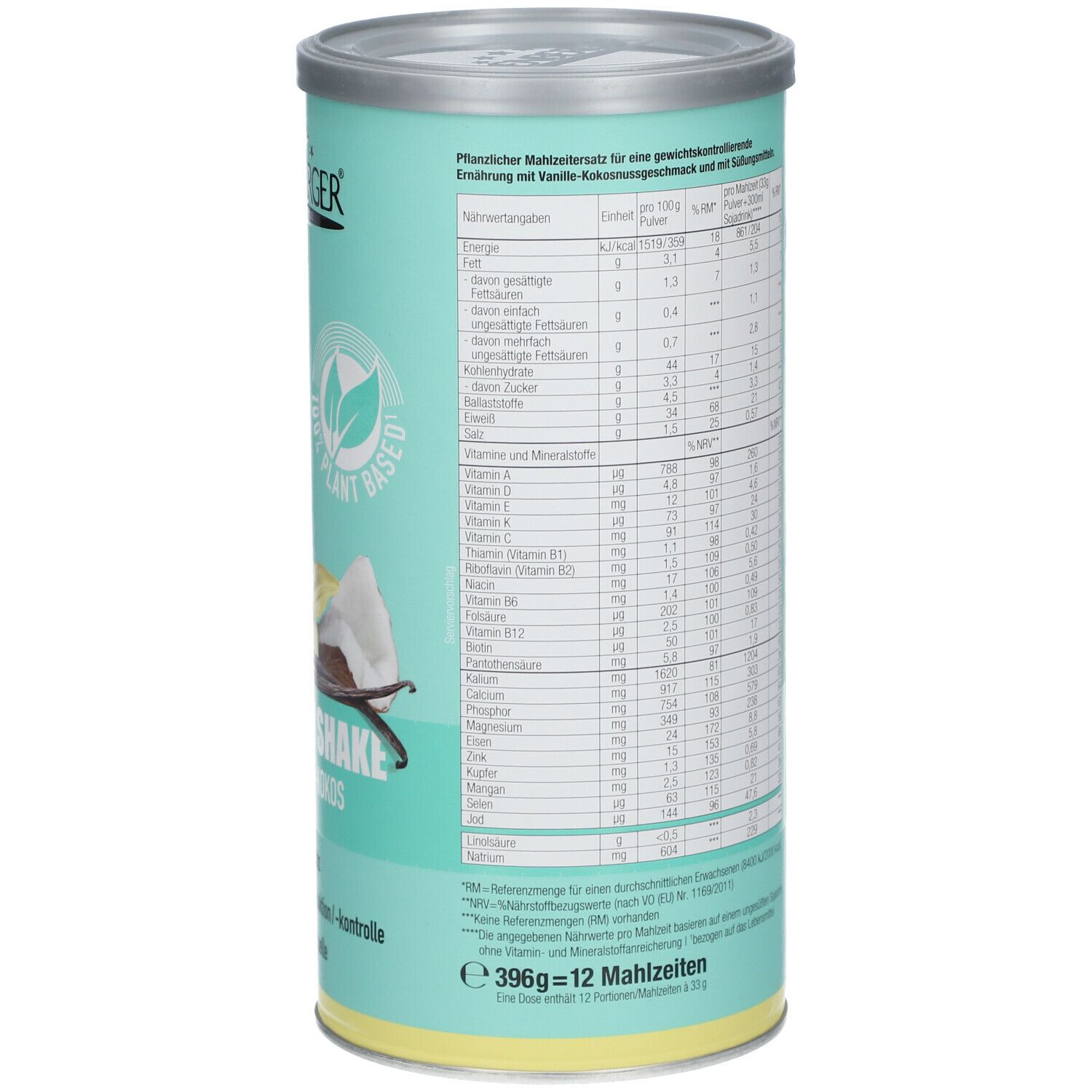 LAYENBERGER® FIT+FEELGOOD SLIM SHAKE Vanille-Kokos