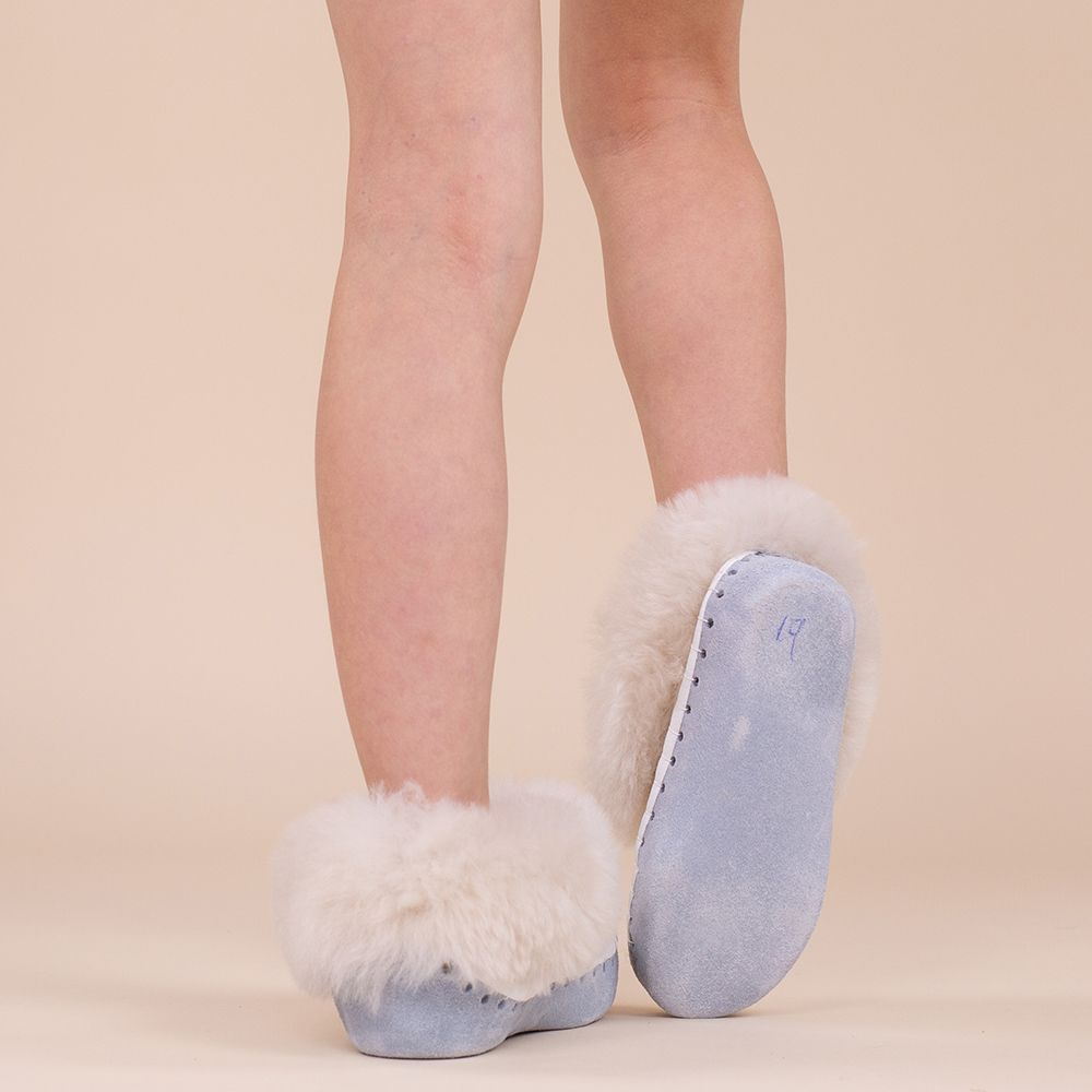 Moonrise kids wollen sloffen Alya beige