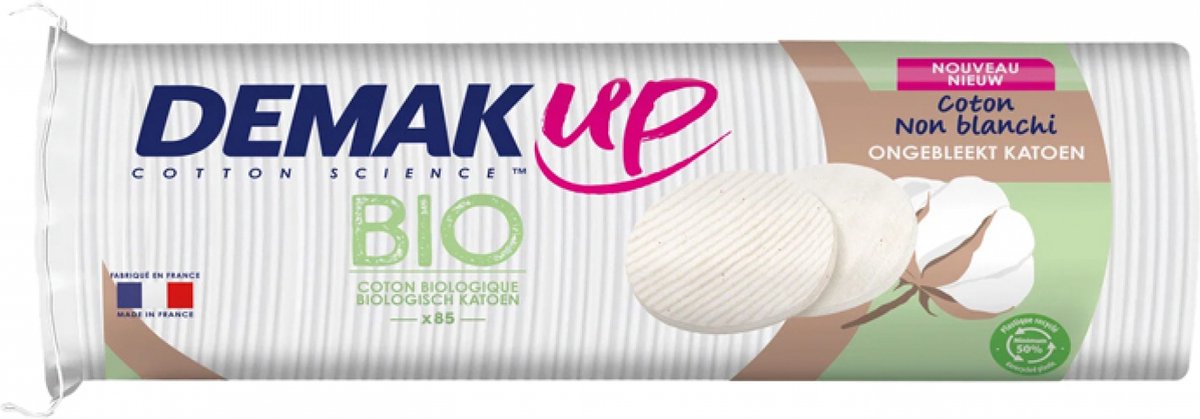 Demake Up Wattenschijfjes Bio (85 stuks)
