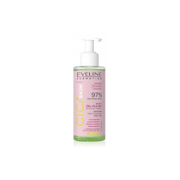 Eveline Cica Skin Soothing Gesichtsreinigungsgel - Öl 145 ml
