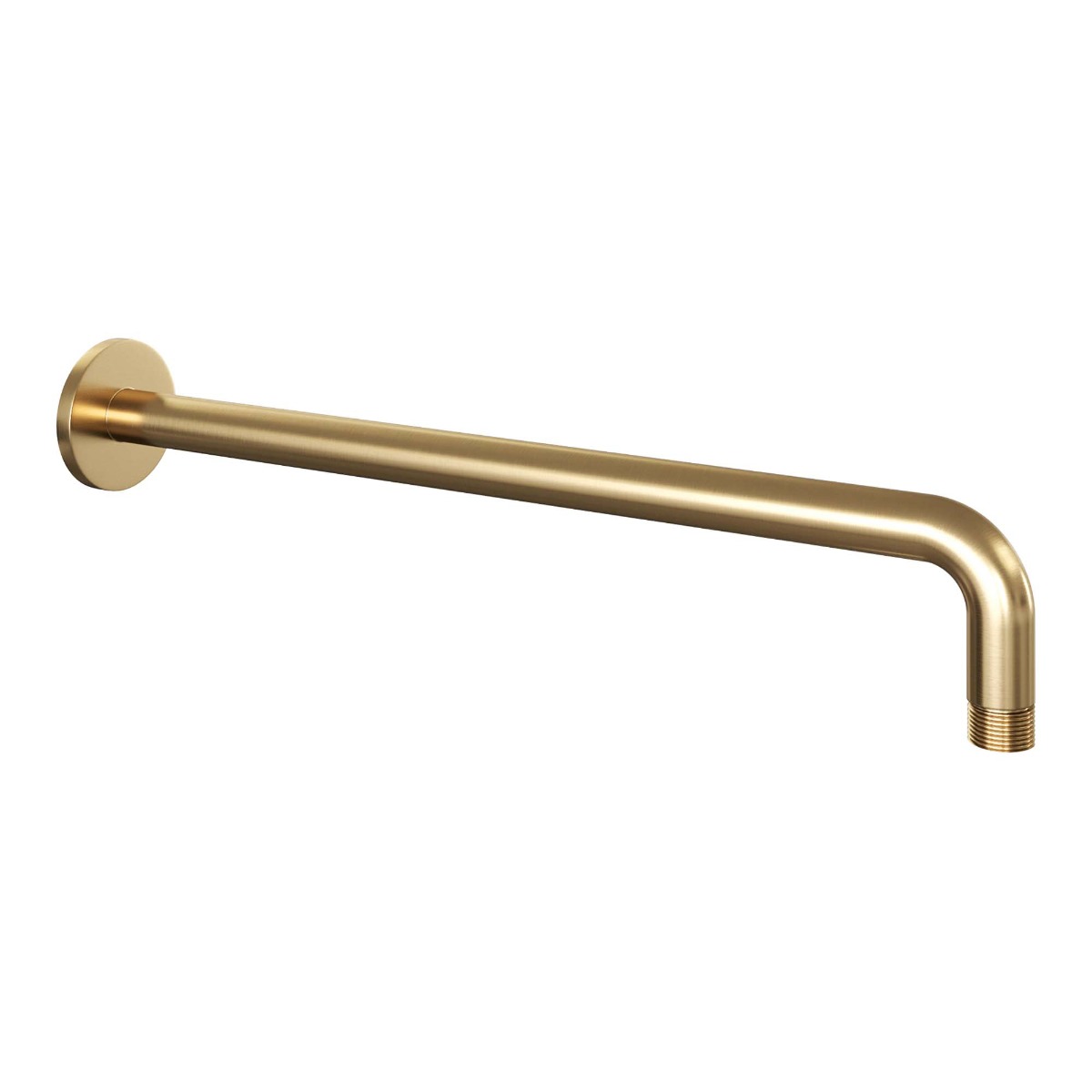 Brauer Gold Edition thermostatisch douchepaneel calacatta gold met 20cm hoofddouche en staafhanddouche messing geborsteld PVD