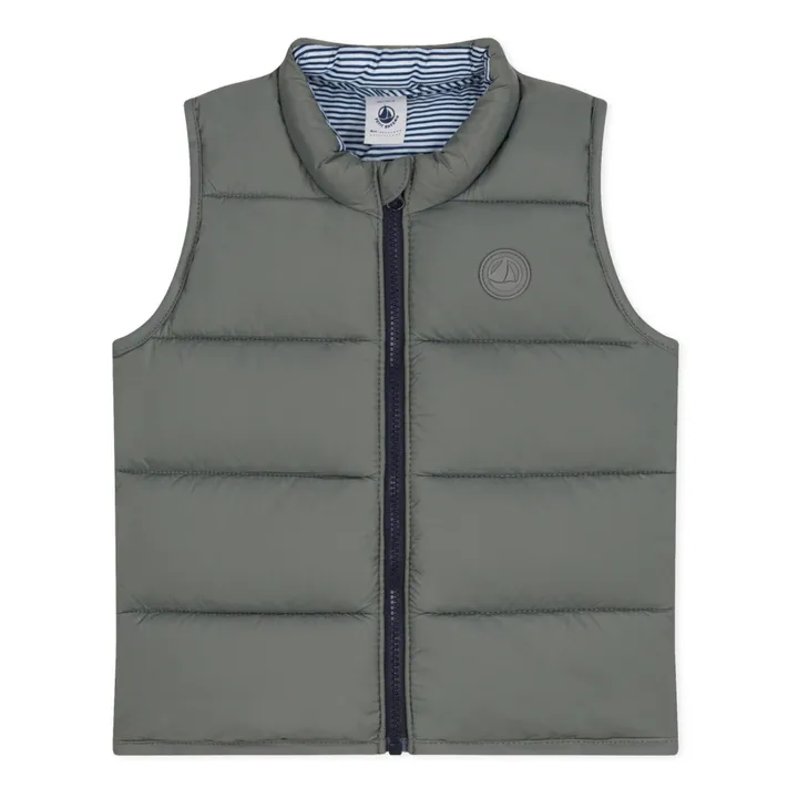 Petit Bateau Doudoune Sans Manche Maximus | Gris