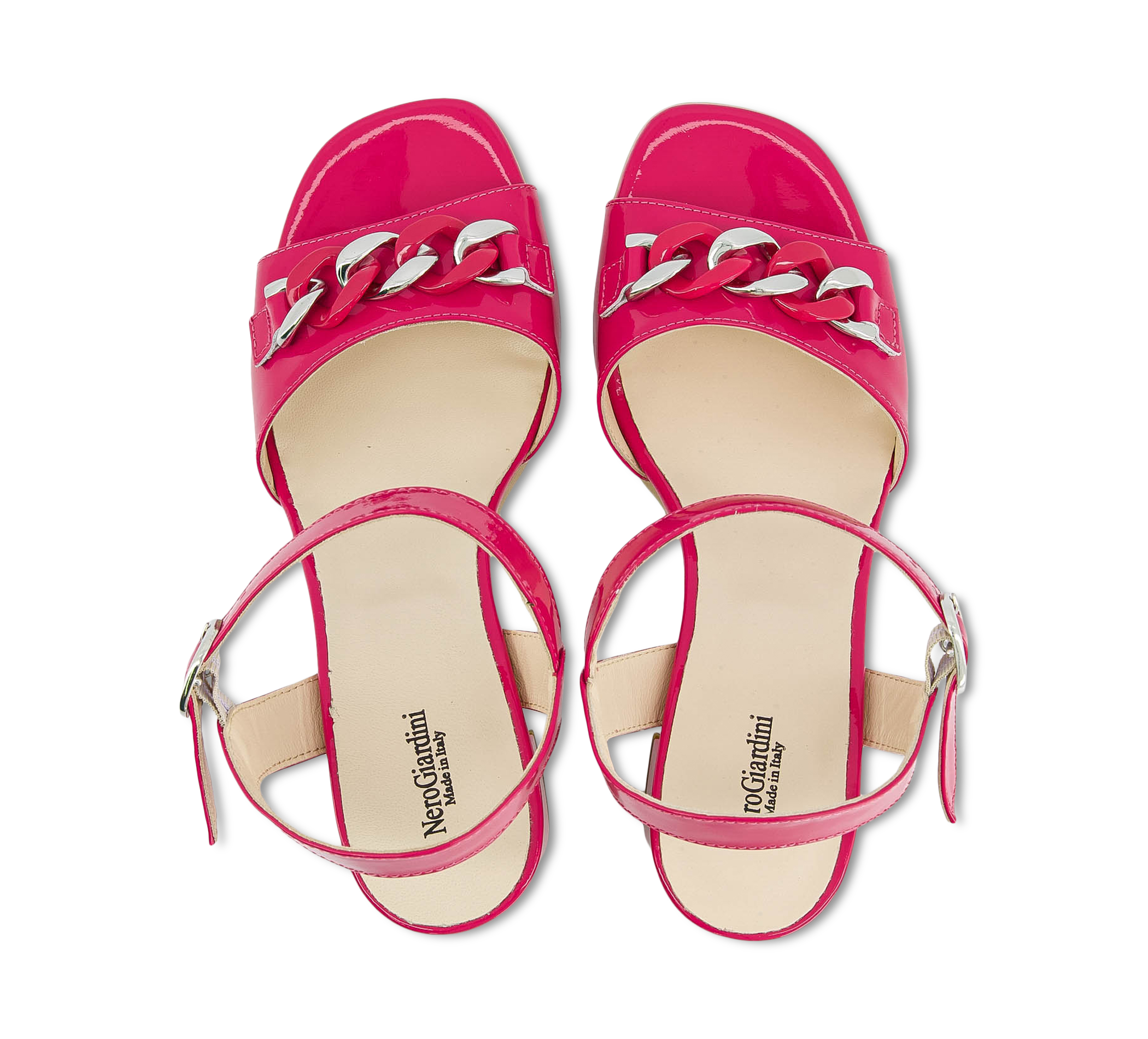Nero Giardini Riemchensandalen pink