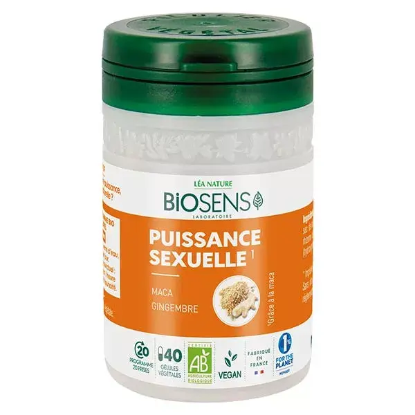 Biosens Organic Sexual Potency - 40 Cápsulas Vegetais
