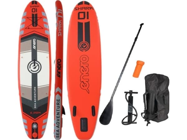 Enero - OPPLØSBART SUP BOARD ENERO 320x76x15CM SHARK