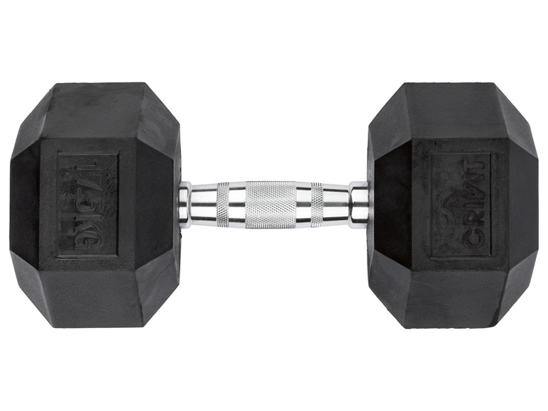 Hexagon dumbbell 17,5 kg