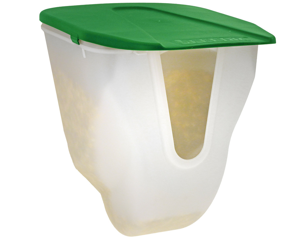 Mangeoire suspendue plastique vfeedr 2,5 kg pour poules et volailles