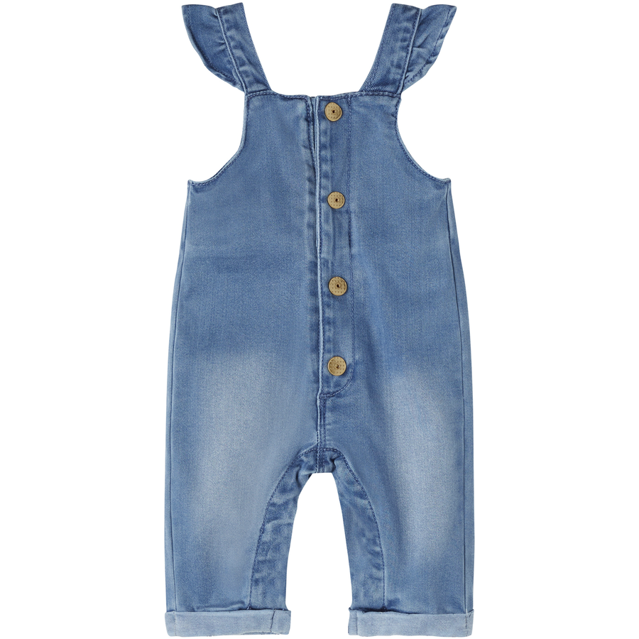 name it Latzhose Nbfatoras Medium Blue Denim