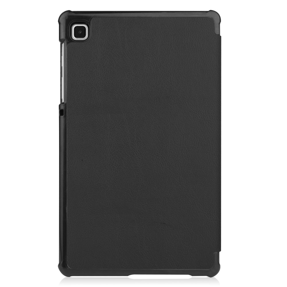 Samsung Galaxy Tab A7 Lite Leder Tasche Smart Cover Schutzhülle - Schwarz