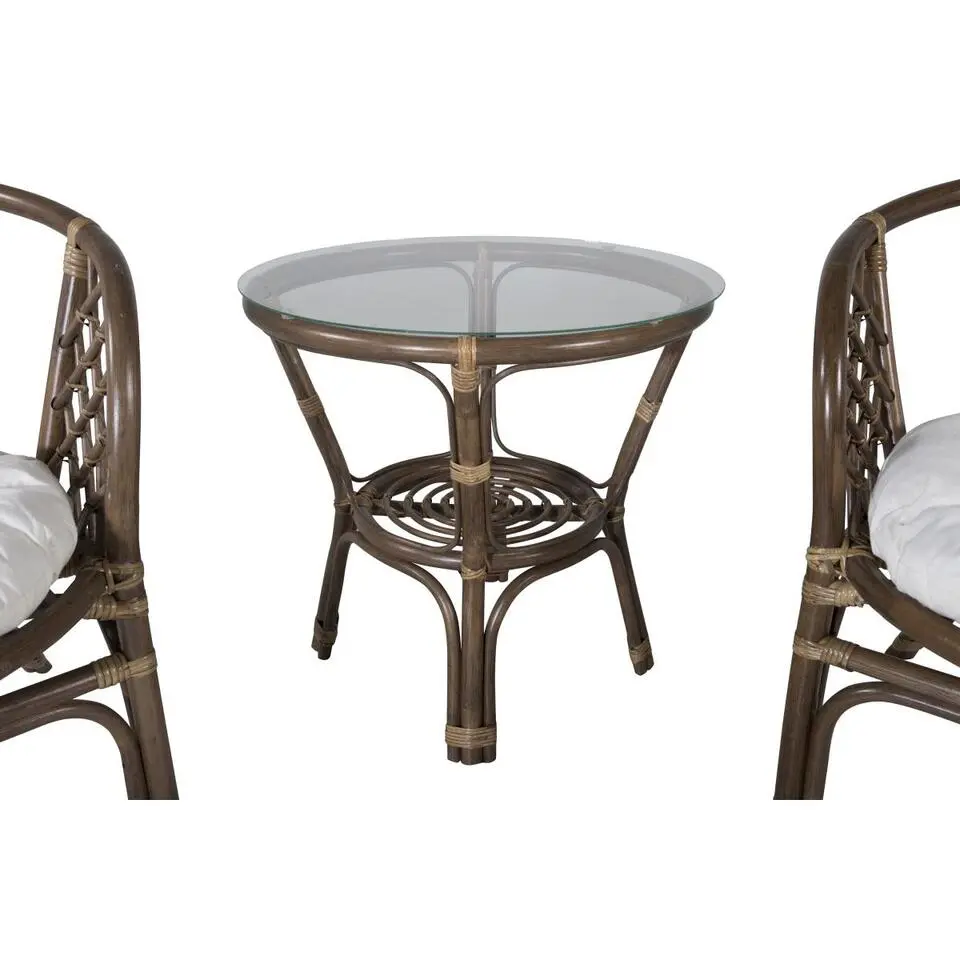 Svea - Tarek café set - naturel - rattan