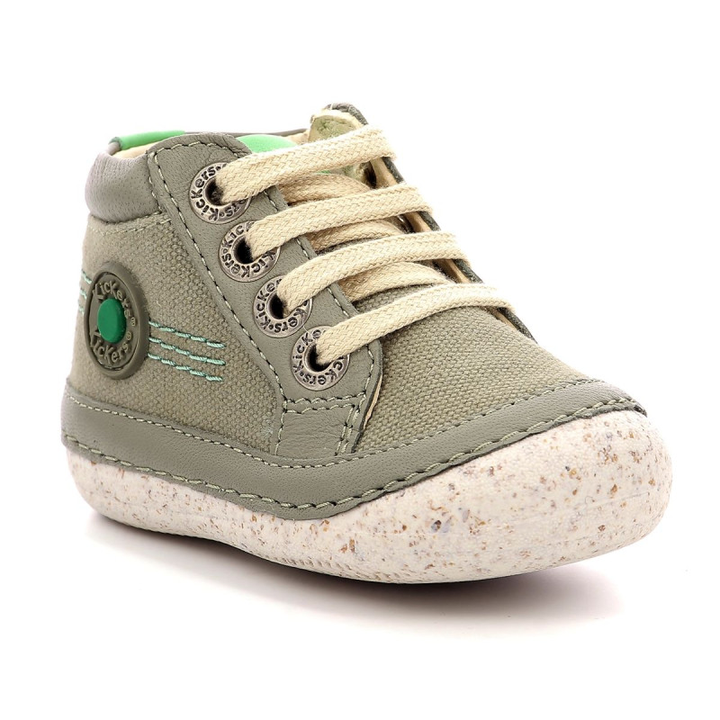 Kickers Kickers Sonistreet Kaki Vert