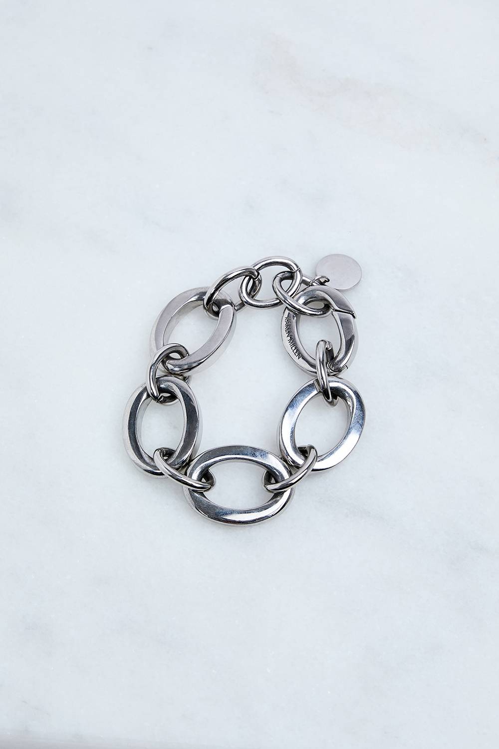 KarenMillen Bracelet chaîne à maillons contourés haut de gamme