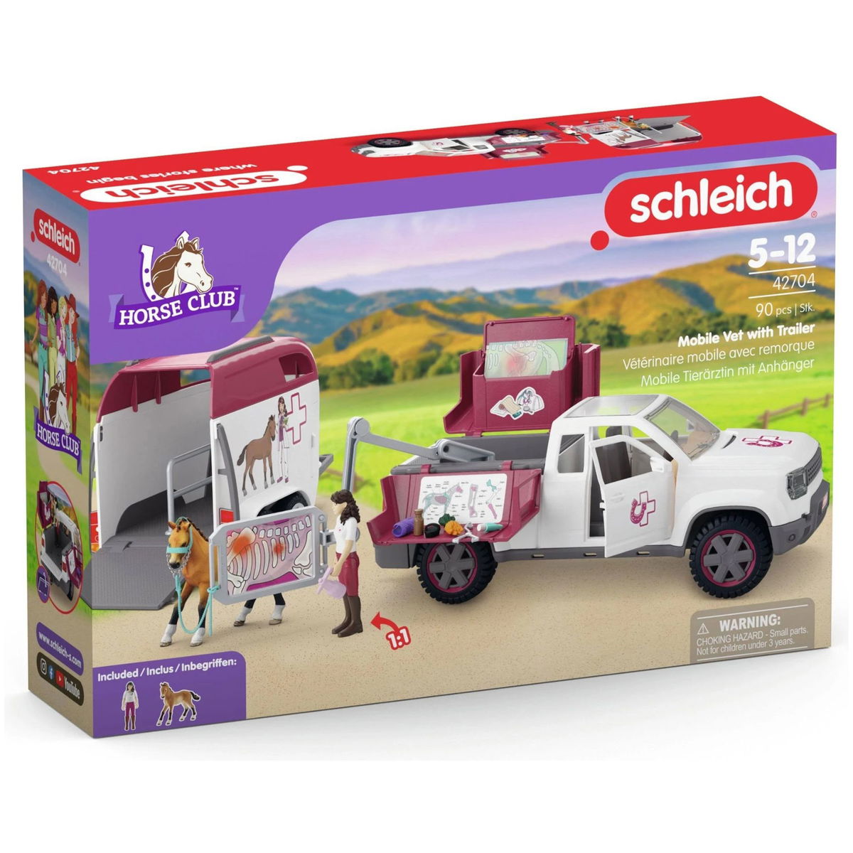SchleichSchleich   Mobile Tierärztin mit Anhänger
