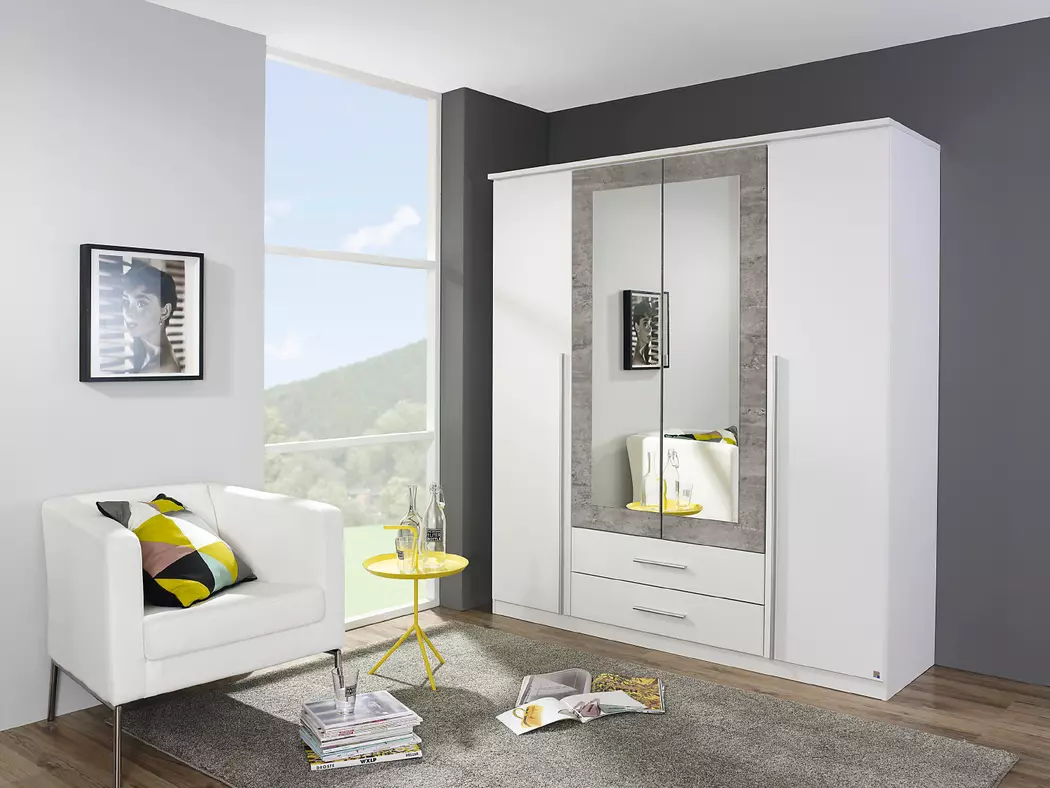 Kleiderschrank Krefeld 181 x 199 cm