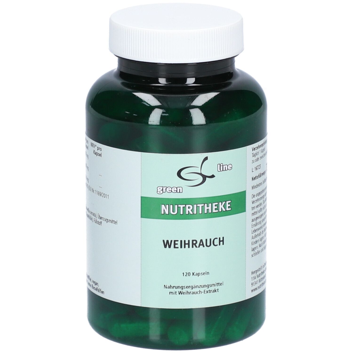 green line NUTRITHEKE Weihrauch Kapseln