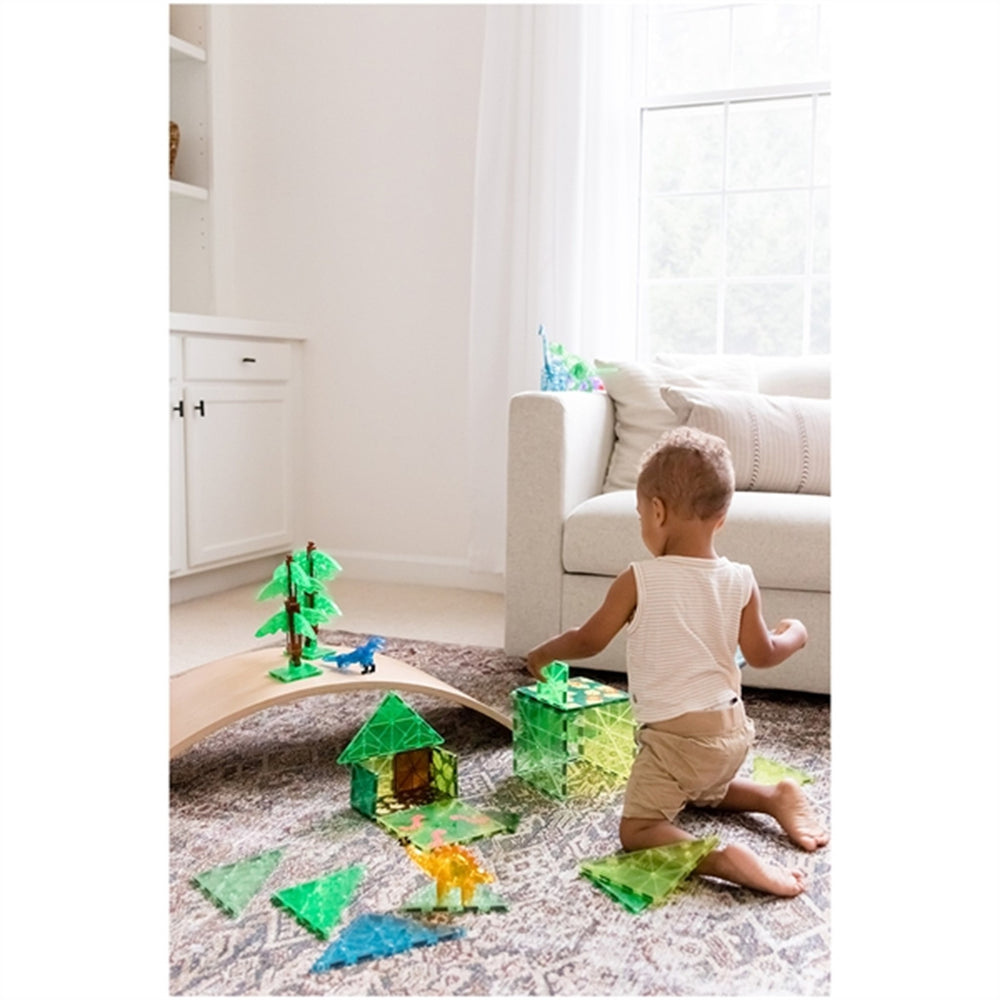 Køb Magna-Tiles® Dino World XL - Magnetsæt 50 Dele