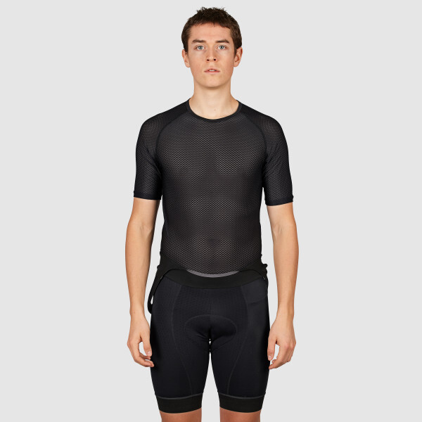 GripGrab Ultralight Mesh Ondershirt Korte Mouwen Zwart 2-pack