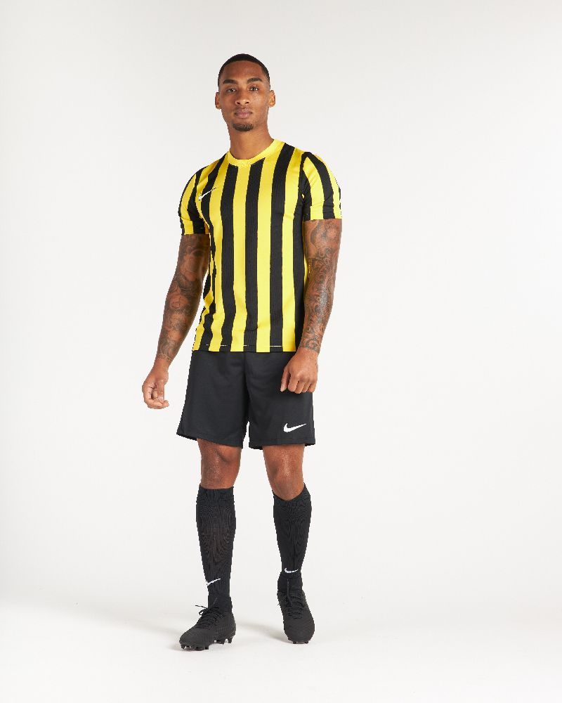 Maillot Nike Striped Division IV Jaune & Noir pour homme