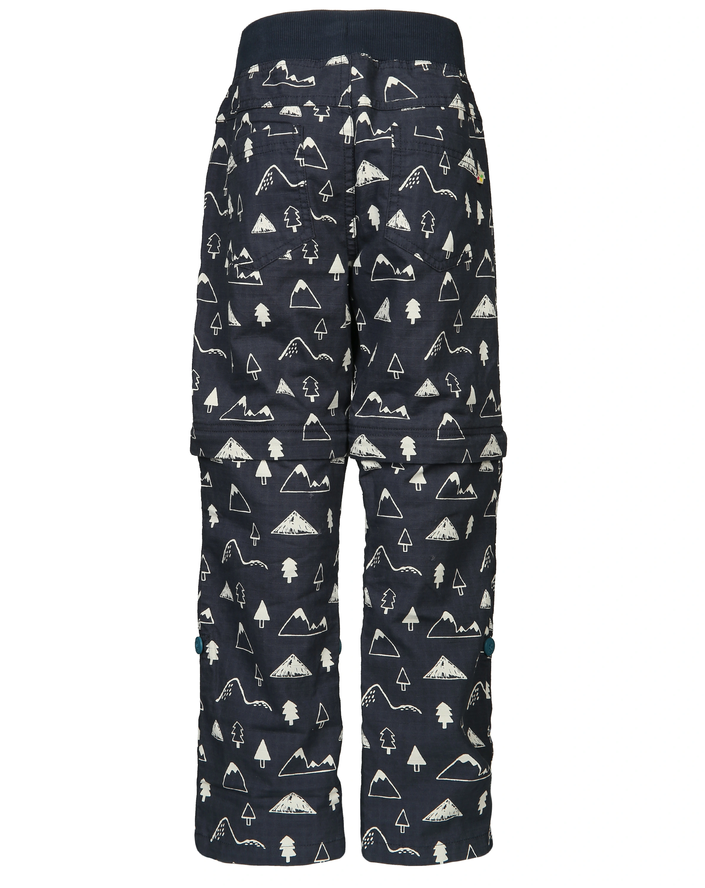 Zip-Off Stoffhose IN THE WILD in indigo