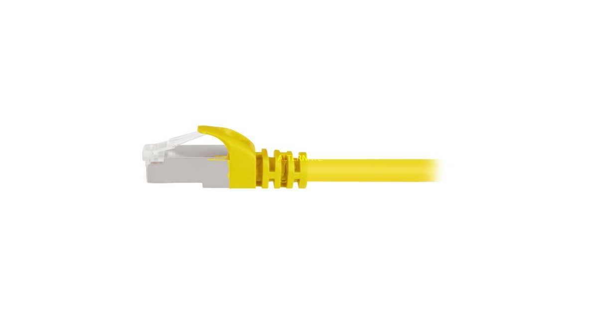SharkoonPatchkabel SFTP, RJ-45 met Cat.6  (Geel, 1 meter)