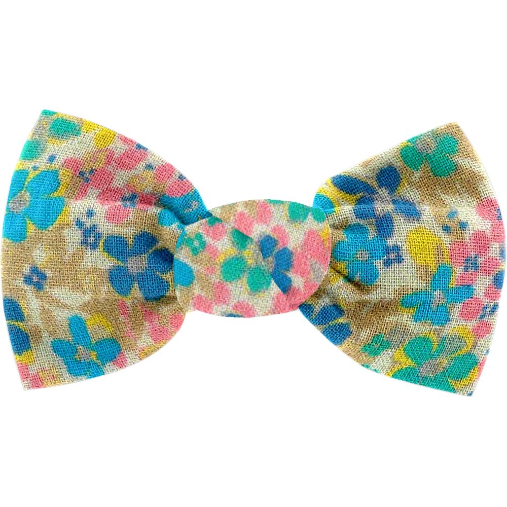 Barrette Petit Noeud Pâquerette Vintage