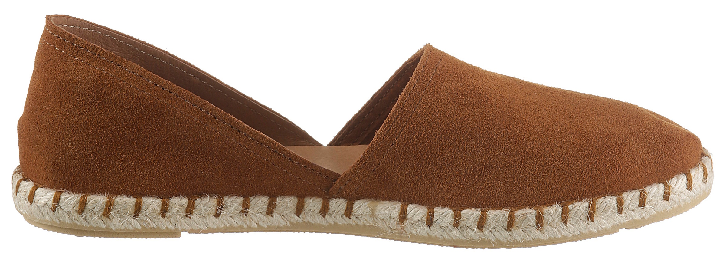 VERBENAS Espadrille »CARMEN SERRAJE«  , Schlupfschuh, Sommerschuh, Loafer mit typischem Jute-Rahmen
